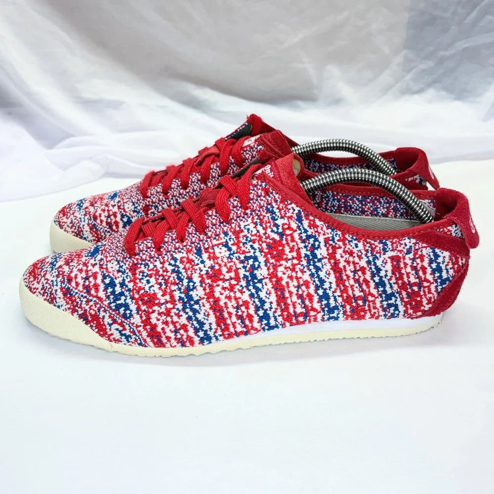 Onitsuka Tiger Mexico 66 Sneakers Mens US‎ 10 EU 44 Red White Blue Running Shoes